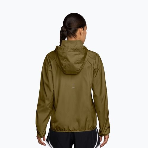 Women's running jacket Nike Tempo Repel olive flak