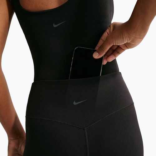 Women's leggings Nike Zenvy High-Waisted black/cool grey