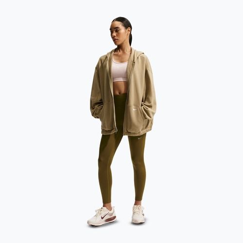 Women's running leggings Nike Tempo High-Waisted 7/8 olive flak