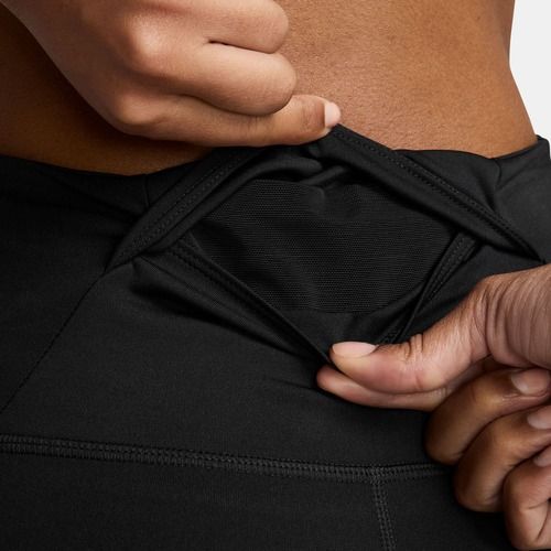 Women's running leggings Nike Tempo High-Waisted 7/8 black