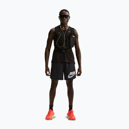 Men's shorts Nike Challenger Dri-Fit Brief-Lined 7" black/white