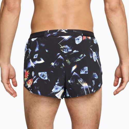 Men's running shorts Nike AeroSwift Dri-Fit ADV Brief Lined 2" black/laser orange