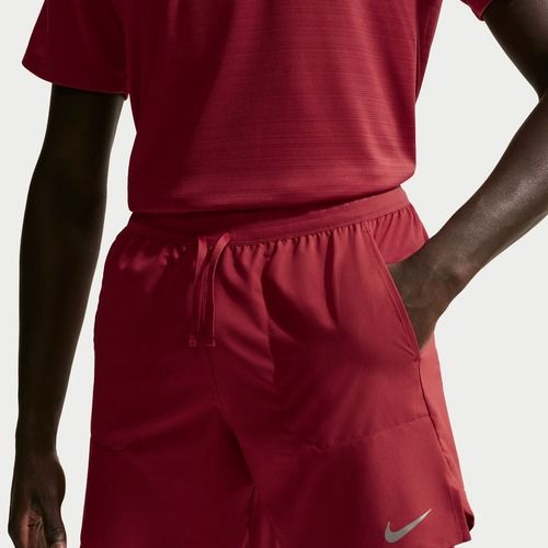 Men's running shorts Nike Stride Dri-Fit Brief-Lined 7" team crimson