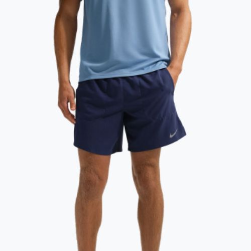 Men's running shorts Nike Stride Dri-Fit Brief-Lined 7" midnight navy