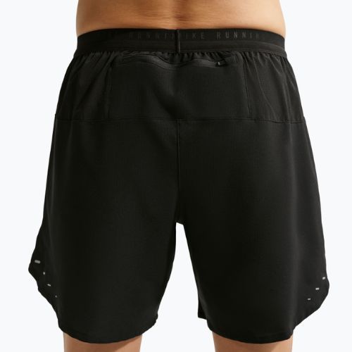 Men's running shorts Nike Stride Dri-Fit Brief-Lined 7" black
