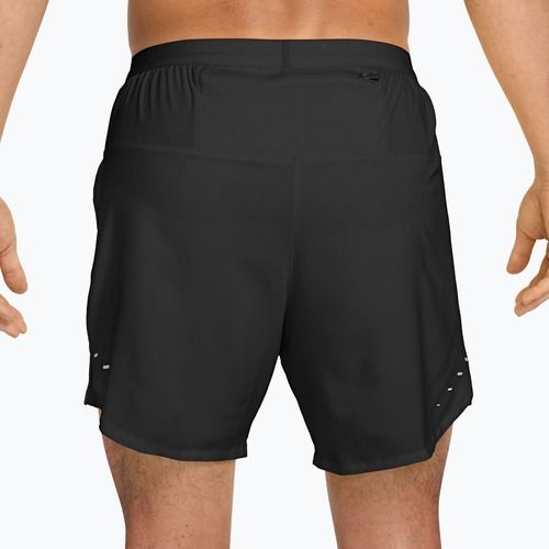 Men's running shorts Nike Stride Dri-Fit 2in1 7" black