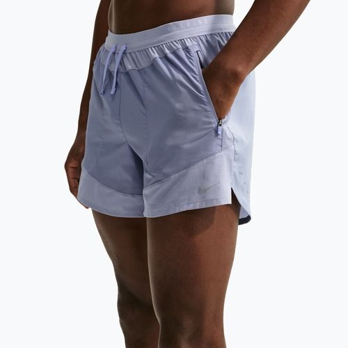 Men's shorts Nike Stride Dri-Fit Brief-Lined 5" iron purple/indigo haze