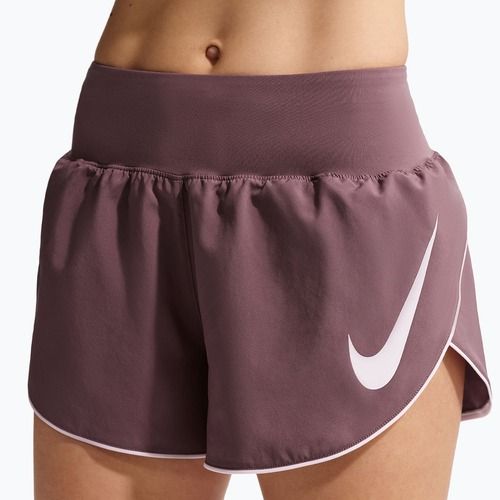 Women's running shorts Nike Tempo Swoosh Dri-Fit Mid-Rise Brief-Lined tattoo/pin foam