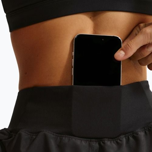 Women's running shorts Nike Tempo Swoosh Dri-Fit Mid-Rise Brief-Lined black/white