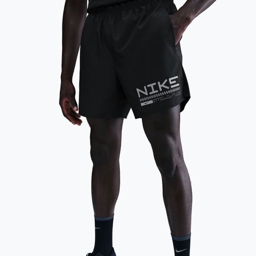 Men's running shorts Nike Challenger Winterized 2in1 black/anthracite