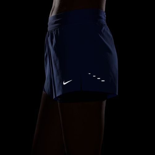 Women's running shorts Nike Swift Mid-Rise 2in1 sapphire/midnight navy