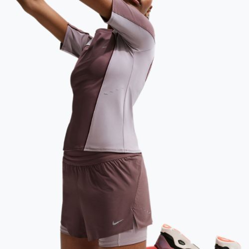 Women's running shorts Nike Swift Mid-Rise 2in1 tattoo/light violet ore