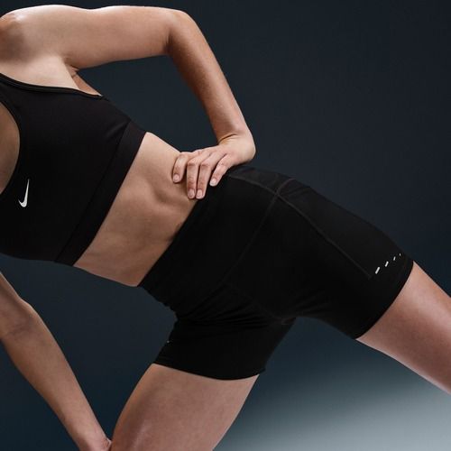 Women's running shorts Nike Swift High-Waisted 4" black