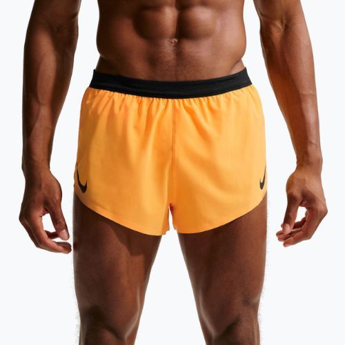 Men's running shorts Nike AeroSwift Dri-Fit ADV laser orange/black