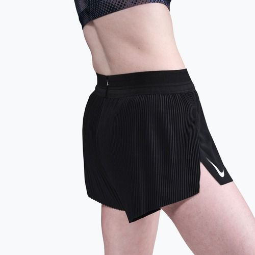 Women's running shorts Nike AeroSwift Dri-Fit ADV Mid-Rise 3" black/white