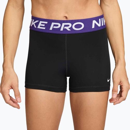 Women's shorts Nike Pro 365 3" black/court purple/white