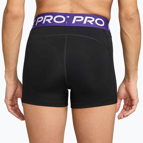 Women's shorts Nike Pro 365 3" black/court purple/white