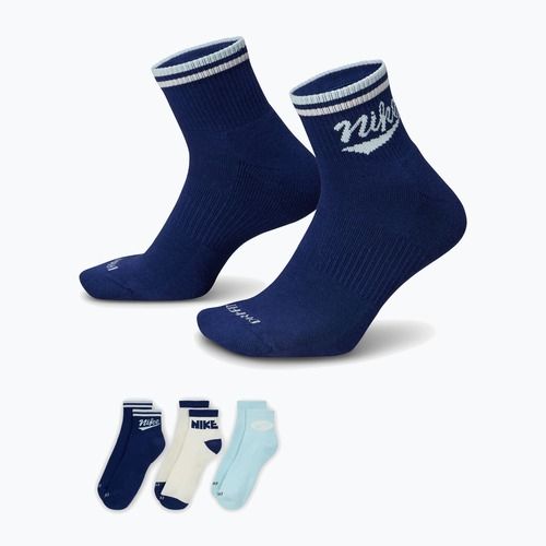 Men's socks Nike Everyday Plus Ankle 3 pairs multi-color/902