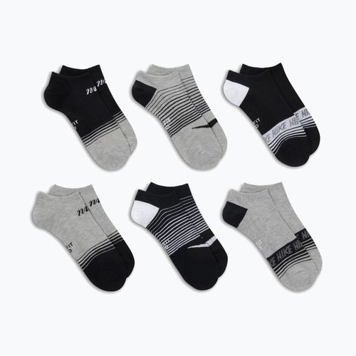 Women's socks Nike Everyday Lightweight No Show 6 pairs multi-color/900