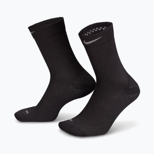Socks Nike Running Lightweight Crew black/dark smoke grey/smoke grey