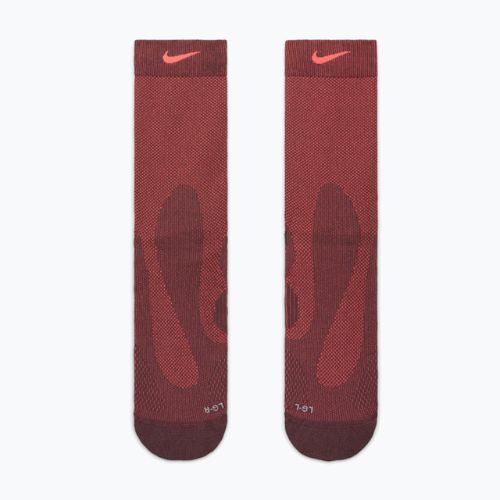 Socks Nike Running Lightweight Crew tattoo/hot lava/pure platinum/hot lava