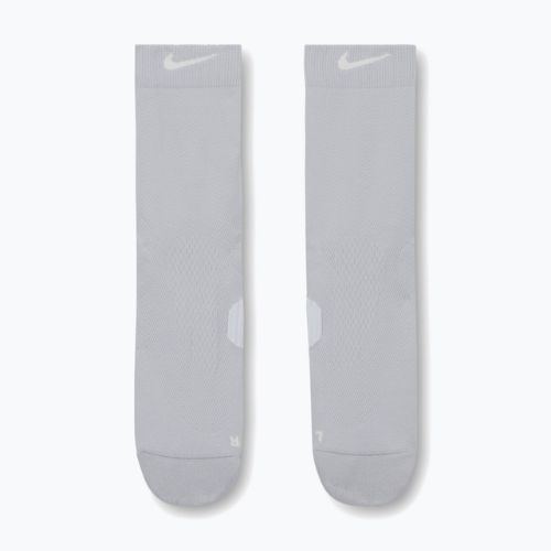 Socks Nike Running Midweight Crew light smoke grey/pure platinum/white