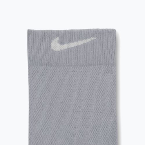 Socks Nike Running Midweight Crew light smoke grey/pure platinum/white