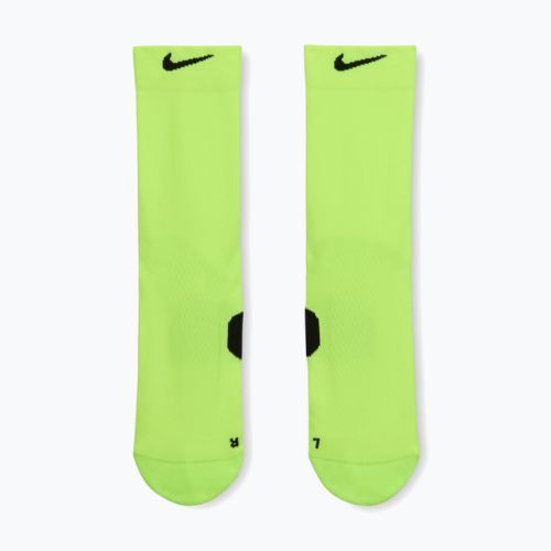 Socks Nike Running Midweight Crew volt/black/black
