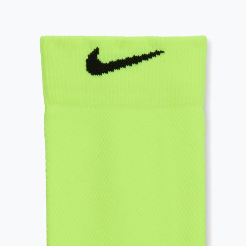 Socks Nike Running Midweight Crew volt/black/black