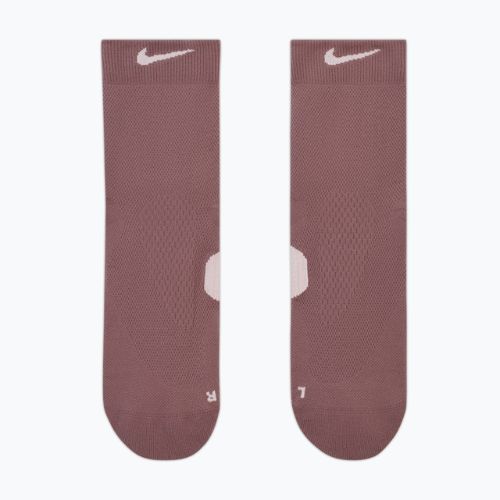 Socks Nike Running Midweight Micro Crew tattoo/particle rose/particle rose