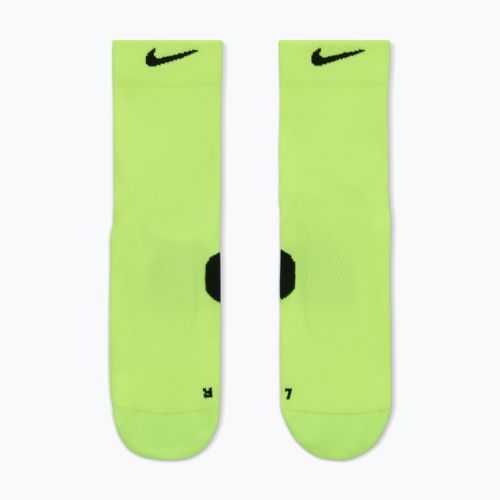 Socks Nike Running Midweight Micro Crew volt/black/black