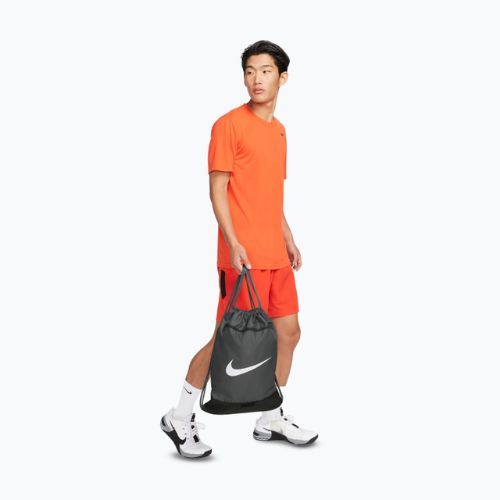 Bag Nike Brasilia 9.5 18 l iron grey/black/white