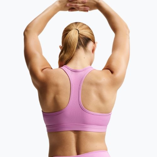 Training bra Nike Swoosh Medium Support light magenta/white