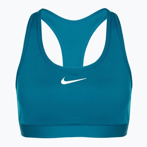Training bra Nike Swoosh Medium Support green abyss/white