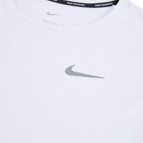 Men's running top Nike Miler Dri-Fit UV white