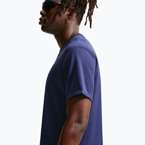 Men's running top Nike Miler Dri-Fit UV midnight navy