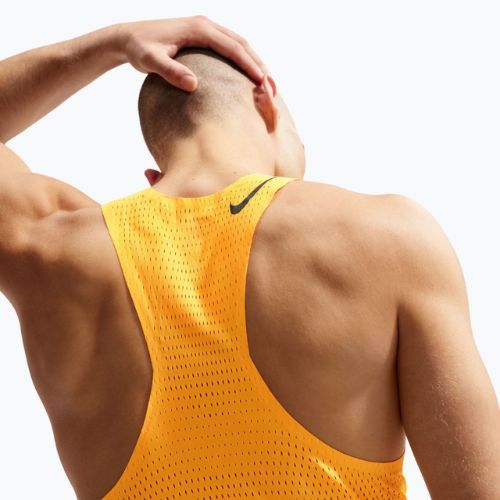 Men's running top Nike AeroSwift Dri-Fit ADV laser orange/black