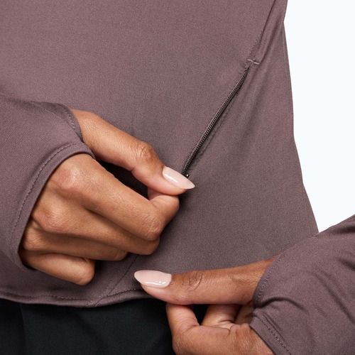 Women's running longsleeve Nike Swift Dri-Fit UV 1/4-Zip tattoo