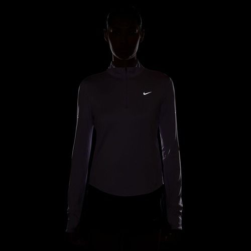 Women's running longsleeve Nike Swift Dri-Fit UV 1/4-Zip violet mist