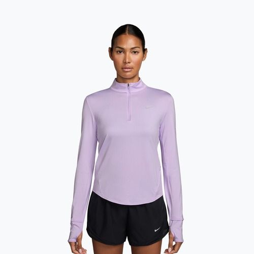 Women's running longsleeve Nike Swift Dri-Fit UV 1/4-Zip violet mist