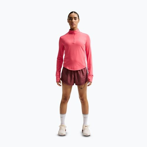 Women's running longsleeve Nike Swift Dri-Fit UV 1/4-Zip sea coral