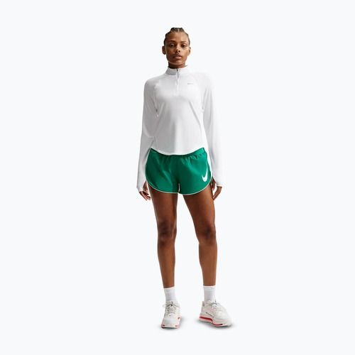 Women's running long sleeve Nike Tempo Swoosh Run Dri-Fit 1/4-Zip white/black
