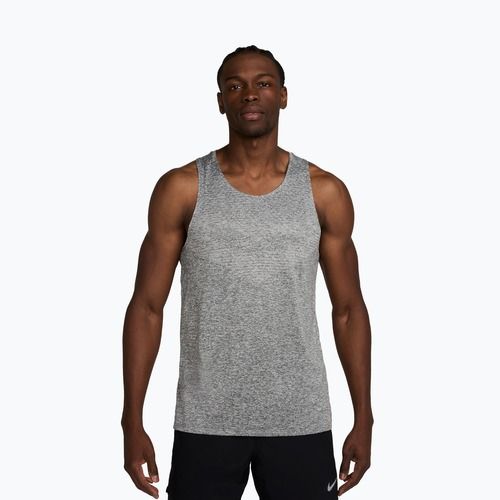 Men's running top Nike Stride Dri-Fit ADV smoke grey/heather