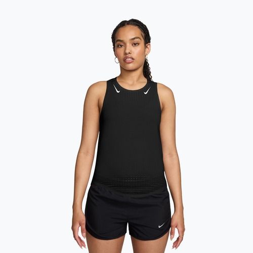 Women's running top Nike AeroSwift Dri-Fit ADV Singlet black/white