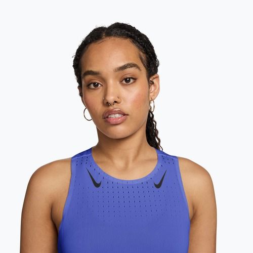 Women's running top Nike AeroSwift Dri-Fit ADV Singlet sapphire/black