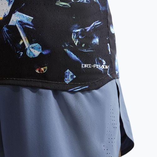 Men's running top Nike AeroSwift Dri-Fit ADV Singlet black/laser orange