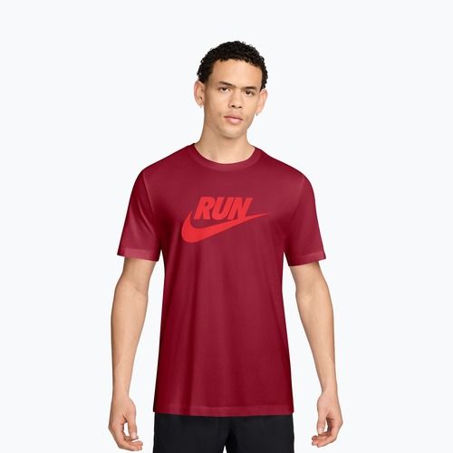 Men's T-shirt Nike Dri-Fit Running team crimson/light crimson