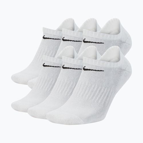Socks Nike Everyday Cushioned No-Show 6 pairs white/black