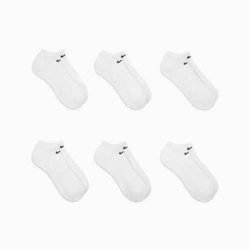 Socks Nike Everyday Cushioned No-Show 6 pairs white/black
