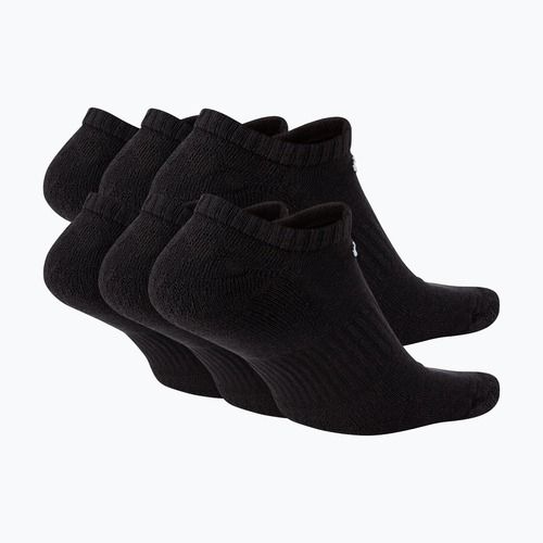 Socks Nike Everyday Cushioned No-Show 6 pairs black/white